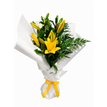 Load image into Gallery viewer, Everyday Yellow Asiatics | Yellow Asiatic Lily Bouquet