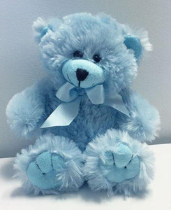 TEDDY BEAR 20CM BABY BLUE