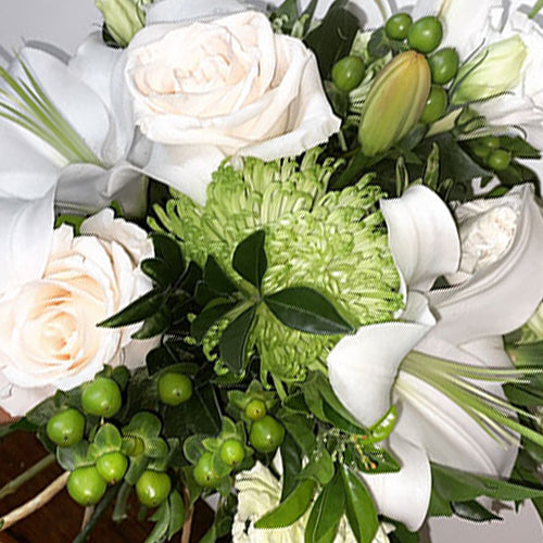 Florist Choice Whites and Green