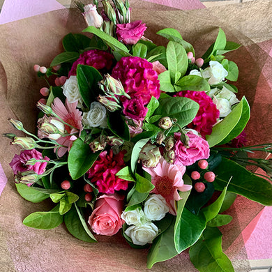 Pink and White Boquet